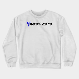 MT07 with Shield Black Crewneck Sweatshirt